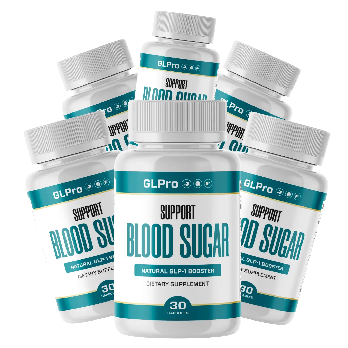 GLPro 6 bottles